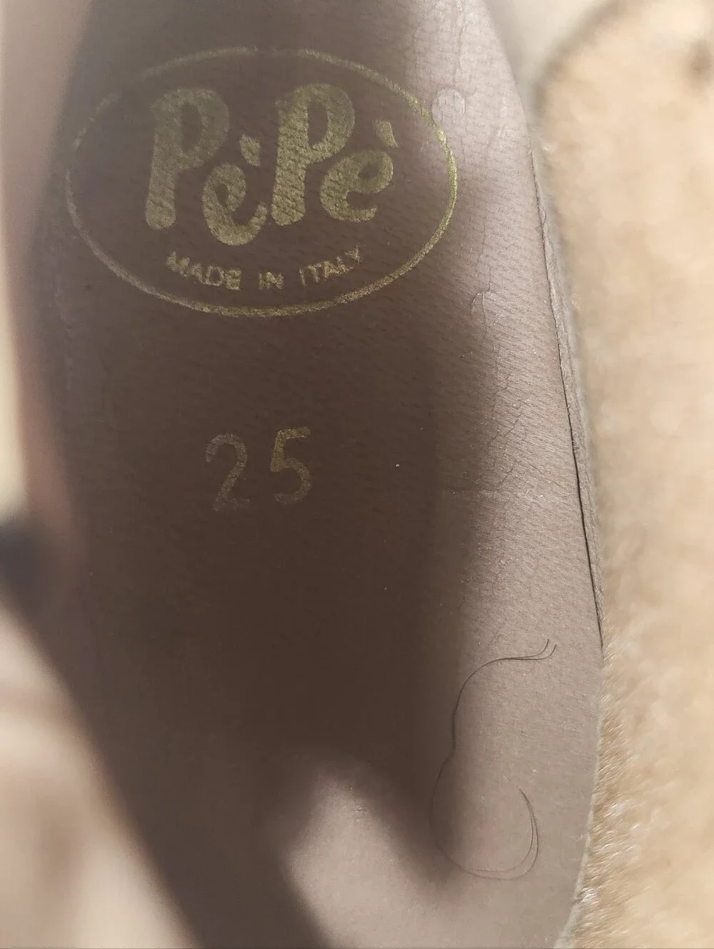 PePe Children Shoes please see